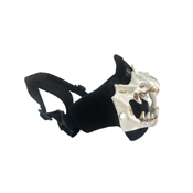 Half Face Skull Mask