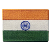 Gear Stock Flag Patch - India