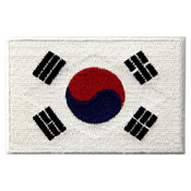 Gear Stock Flag Patch - South Korea