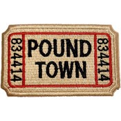 Gear Stock Patch - Pound Town Ticket