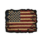 Gear Stock Flag Patch - USA Burnt Look