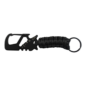 Outdoor Paracord Carabiner Keychain