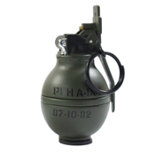 Grenade Replica Keychain and Lighter