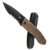 HK P30 Combo Edge Folding Knife 