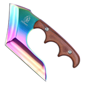 HBK207 4.75 Wood Handle Hunting Knife