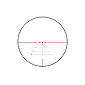 Alpha 6 1-6x24 30mm Rifle Scope Aluminum Reticle