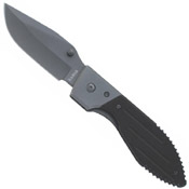 Warthog Black G-10 Handle Folding Knife