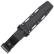 USMC Leather Handle Fixed Blade Knife