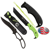 Famine Tanto Style 1095 Cro-Van Steel Fixed Blade Knife