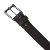 Keldon Pebbled Leather Belt w. Removable Buckle 