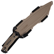 Camp 10 Fixed Blade Knife w/ Glass-Filled Nylon Sheath