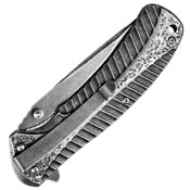 Starter 4Cr14 Steel Blackwash Finish Blade Folding Knife