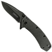 Cryo Drop Point Plain Edge Blade Folding Knife
