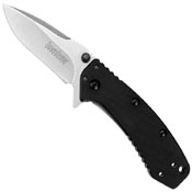 Cryo Drop Point Plain Edge Blade Folding Knife