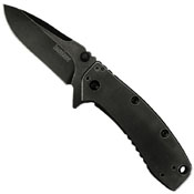 Cryo II Drop Point Plain Edge Blade Folding Knife
