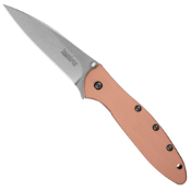 Kershaw Leek Copper Handle Folding Knife