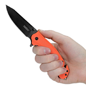 Barricade Black-Oxide Coated Folding Blade Knife