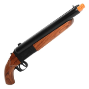Mad Max Real Wood Airsoft Double Barrel Gas Shotgun