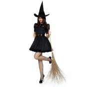3pc Bewitching Witch Costume