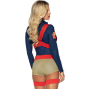 Charming Hot Zone Honey Firefighter Costume