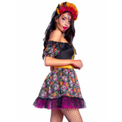 Attractive Marigold Catrina Costume