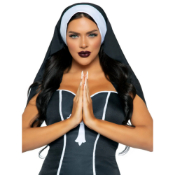 Nun Habit Headband Costume