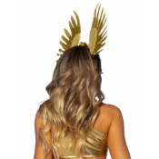 Flower and Feather Goddess Headband