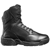 Magnum Mens Black Stealth Force 8.0 Side Zip WPI Boot