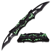 Dark Side Dual Blades Folding Knife
