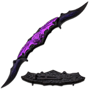 Dark Side Black Finished Blades Spring Knife