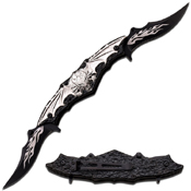 Dark Side Black Finished Blades Spring Knife