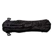 Dark Side Aluminum Handle 3mm Thick Folding Blade Knife