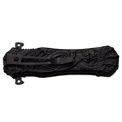 Dark Side Aluminum Handle 3mm Thick Folding Blade Knife