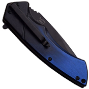 Dark Side Blades Grediant Dual Tone Handle Folding Knife