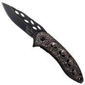 Dark Side Blades Drop Point Blade Folding Knife