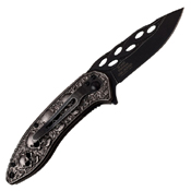 Dark Side Blades Drop Point Blade Folding Knife