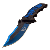 Dark Side Blades 3Cr13 Steel Plain Edge Folding Knife