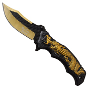 Dark Side Blades 3Cr13 Steel Plain Edge Folding Knife