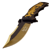 Dark Side Blades 3Cr13 Steel Plain Edge Folding Knife