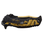 Dark Side Blades 3Cr13 Steel Plain Edge Folding Knife