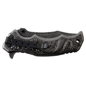 Dark Side Blades 3Cr13 Steel Plain Edge Folding Knife