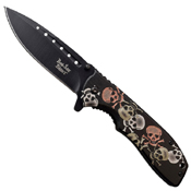 Dark Side Blades 3.75 Inch 3Cr13 Steel Blade Folding Knife