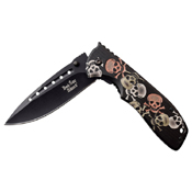 Dark Side Blades 3.75 Inch 3Cr13 Steel Blade Folding Knife