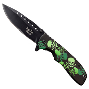 Dark Side Blades 3.75 Inch 3Cr13 Steel Blade Folding Knife