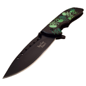 Dark Side Blades 3.75 Inch 3Cr13 Steel Blade Folding Knife