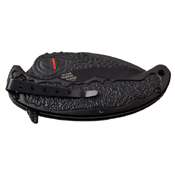 Dark Side Blades Dragon Art Aluminum Handle Folding Knife