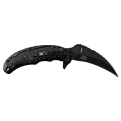 Dark Side Blades Dragon Art Aluminum Handle Folding Knife