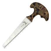 Elk Ridge Camo Coated Nylon Fiber Handle Hunting Knife 3 Piece Set