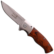 Elk Ridge Wooden Handle Folding Knife