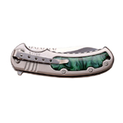 Elk Ridge Insert Handle Folding Knife w/ Pocket Clip